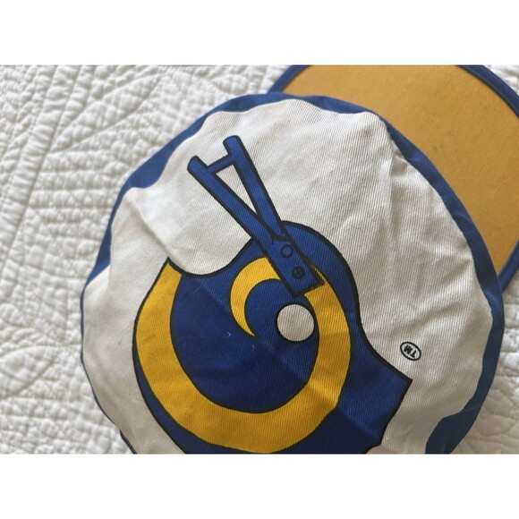 Vintage 1990’s Los Angeles LA Rams Painter's Hat Cap NFL Football RARE - Picture 6 of 10